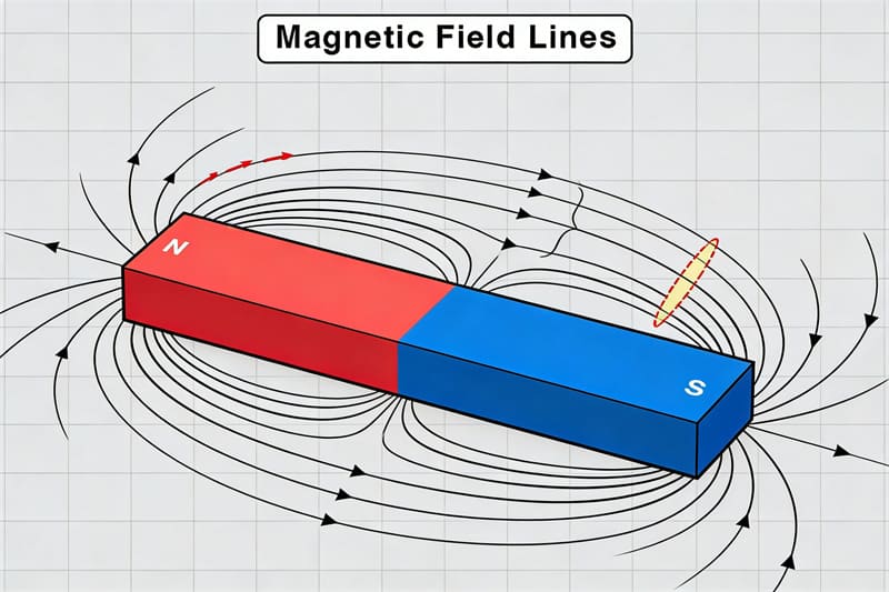 Dirección de las líneas del campo magnético2