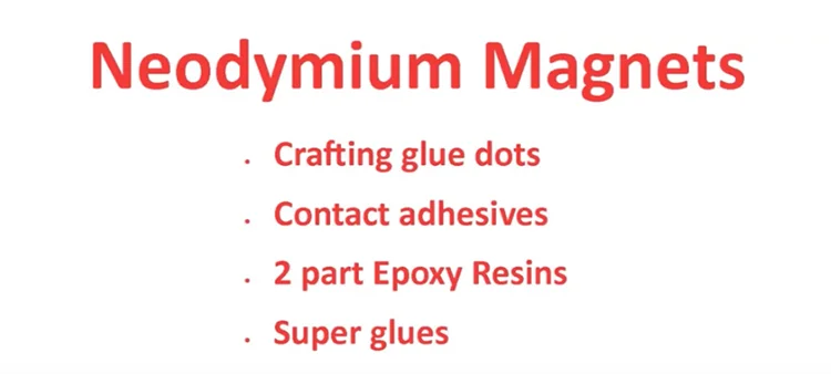 adhesives for neodymium magnet