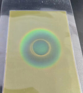 Colorful Magnetic Field Viewing Film