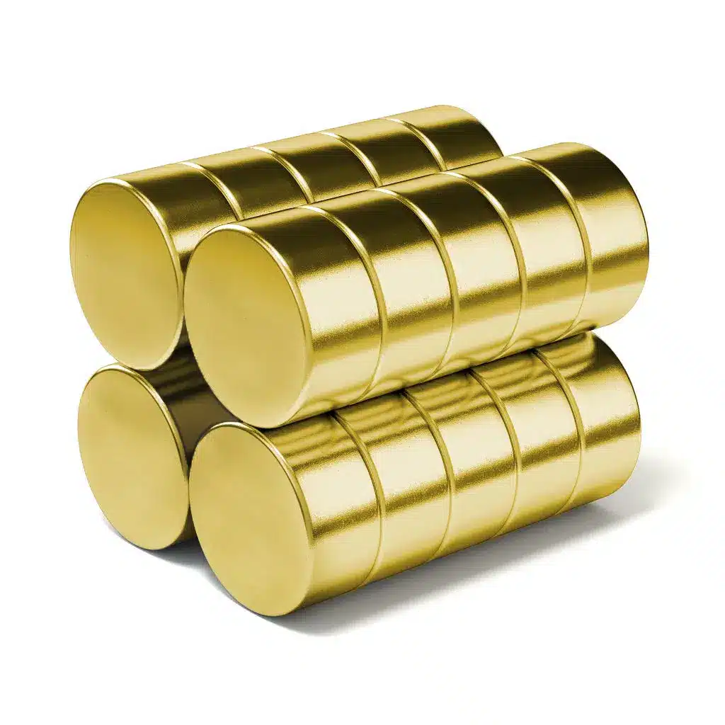 Gold Plated Magnets