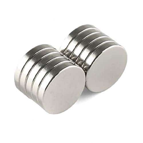 Magnete rivestito di nichel