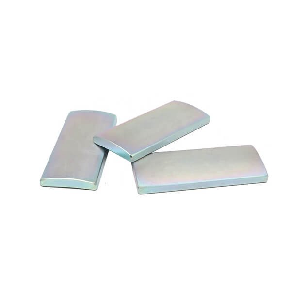 Magnete rivestito di zinco