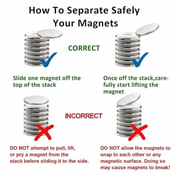 separate magnets