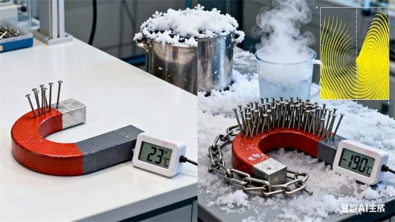 Come il freddo influenza i magneti