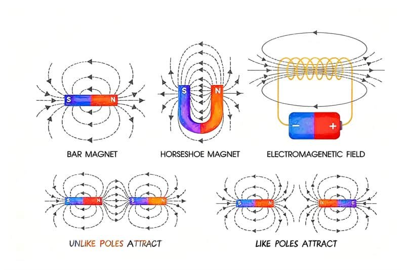 3. Cómo funcionan los imanes permanentes