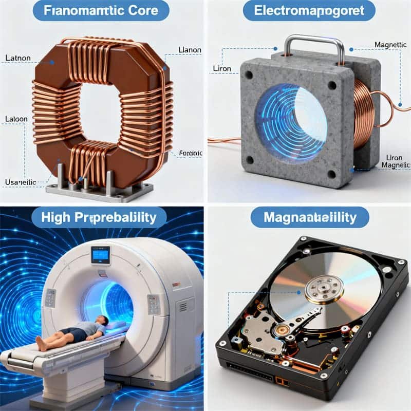 Ferromagnetic materials