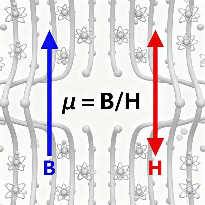Relationship between B and H