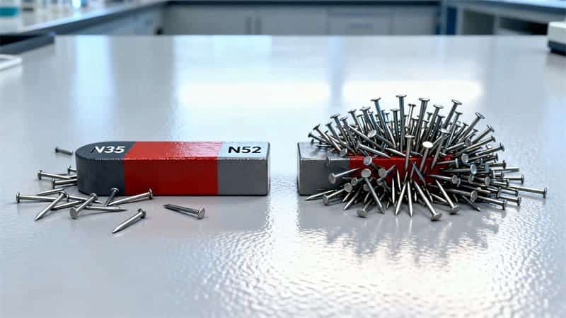 Imán N35 Vs N52