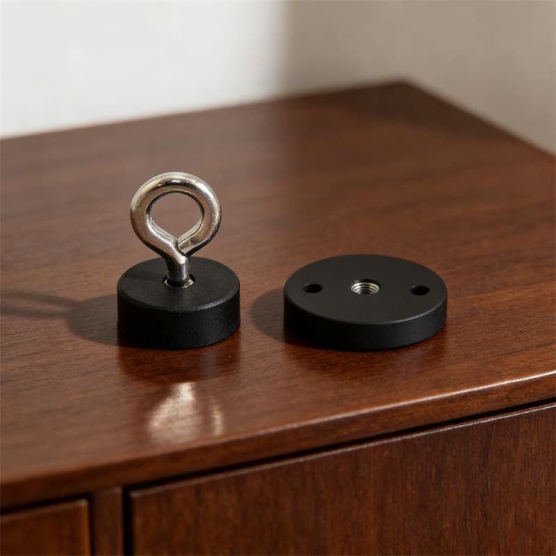 Imanes recubiertos de goma