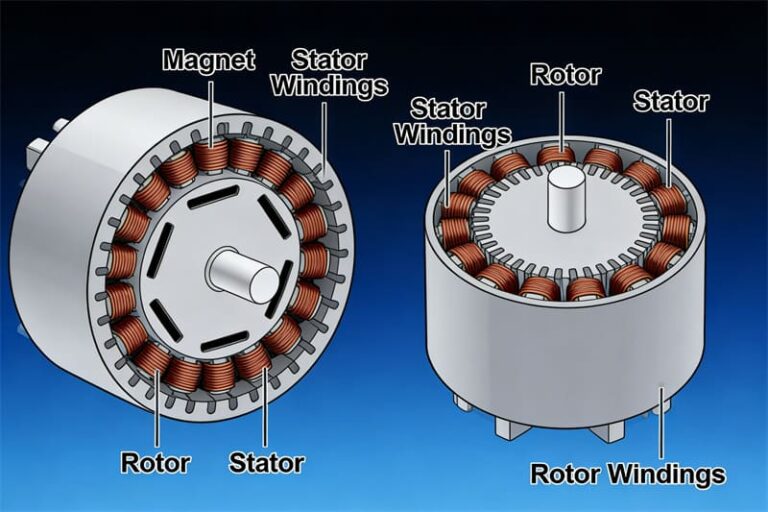 Motore a magneti permanenti vs motore a induzione