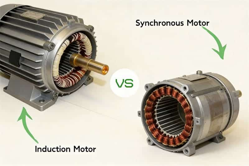 Moteur à aimant permanent vs moteur à induction
