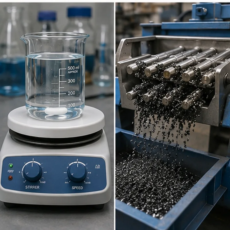 Laboratoryjne mieszadło magnetyczne i przemysłowe urządzenia do separacji magnetycznej w praktycznych zastosowaniach magnesów
